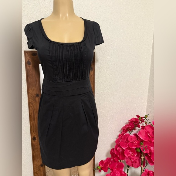 BCBGMaxAzria Black Mini Dress - Picture 1 of 8